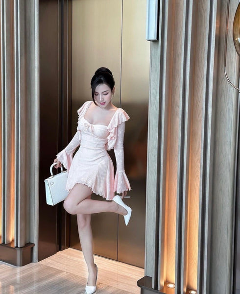 Women Sexy Short Sleeveless Dress With Shrugs